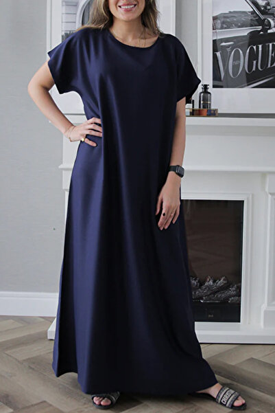 Generic Maisun Women's Premium Nida Fabric Abaya Inner Dress | Modest Maxi Dr...