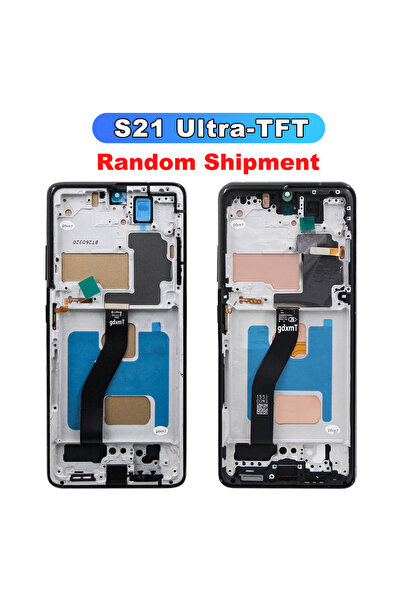 Choice Black With Frame For S21 Ultra G998B SM-G998B Tested LCD Display Digit...