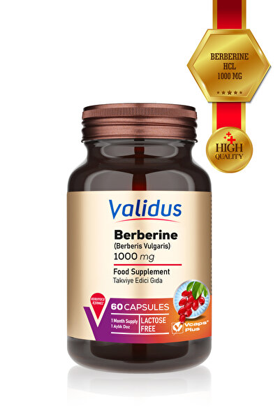 Validus عشبة البربر (Berberis Vulgaris) 1000 ملغ 60 كبسولة