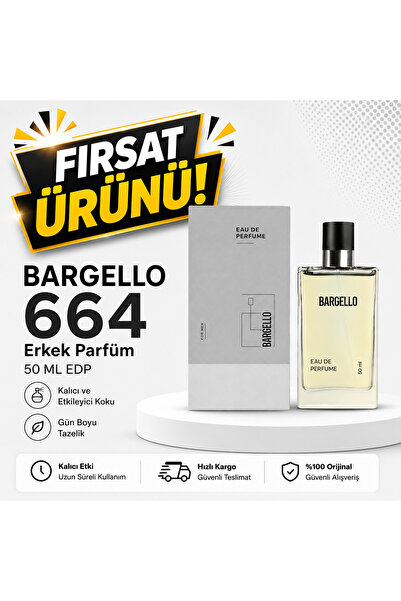 Bargello 664 ERKEK PARFÜM WOODY 50 ML EDP