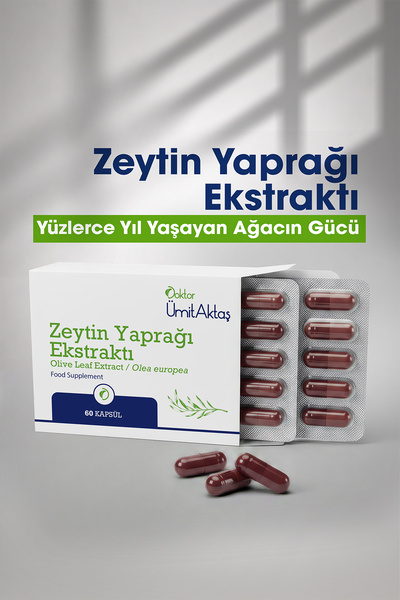 Dr. Ümit Aktaş Zeytin Yaprağı Ekstraktı - 60 Kapsül