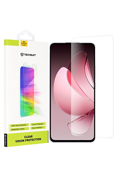 Techsuit Folie pentru Oppo Reno13 F 4G / Reno13 F 5G / Reno13 FS 5G - Sticlă ...