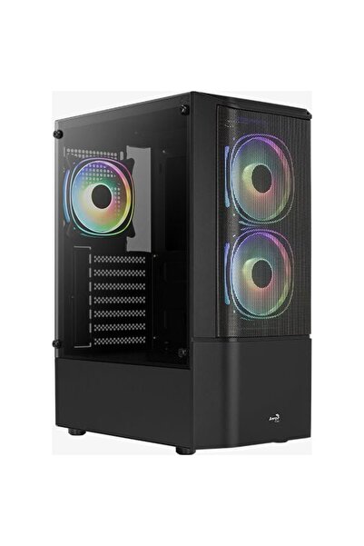 AEROCOOL Quantum Mesh v3 TG negru ATX ACCM-PV31133.11