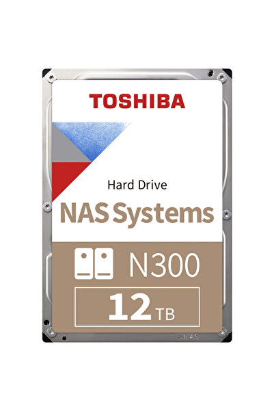 Toshiba HDD HDWG51CUZSVA N300 12TB CMR, 3.5", 512MB, 7200RPM, SATA, TBW: 180