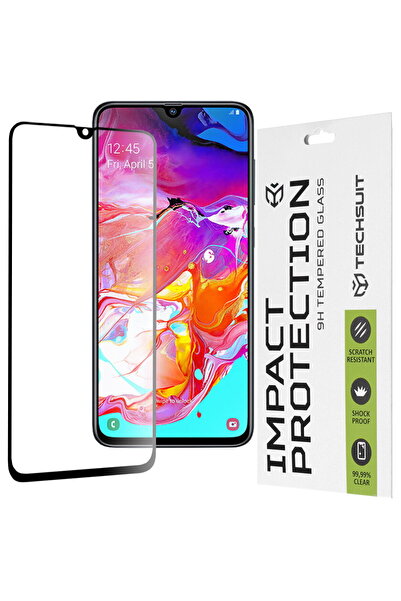 Techsuit Защитно фолио за Samsung Galaxy A70 / A70s / A90 5G - 111D с цялостн...