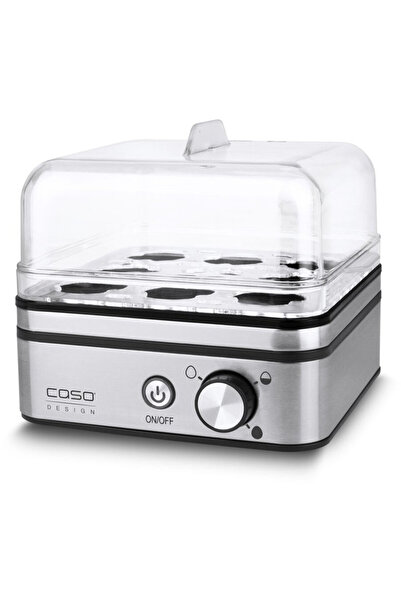 Caso 2771, Fierbator oua, 8 oua, 400 W, Argintiu, carcasa carcasa otel inoxid...