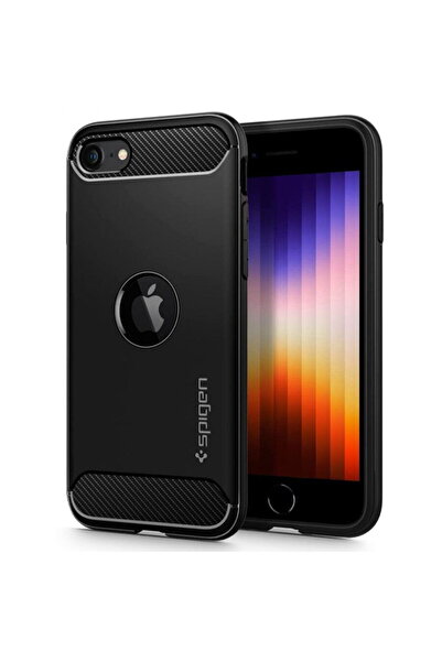Spigen ΑΝΘΕΚΤΙΚΗ ΘΗΚΗ IPHONE SE 2020 / 2022 ΜΑΥΡΗ