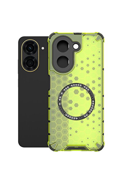 Techsuit Husa transparenta pentru Xiaomi Redmi A5 4G (Regional) - HoneyComb S...