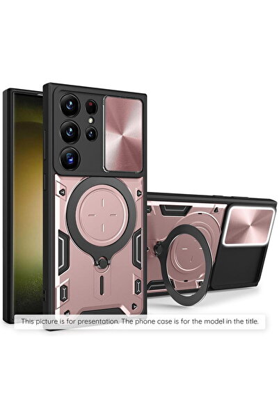 Techsuit Husa pentru Motorola Moto G05 / E15 - CamGuard Pro - Rose Gold