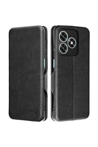 Techsuit Husă pentru Honor X5c Plus - Safe Wallet Plus - Negru