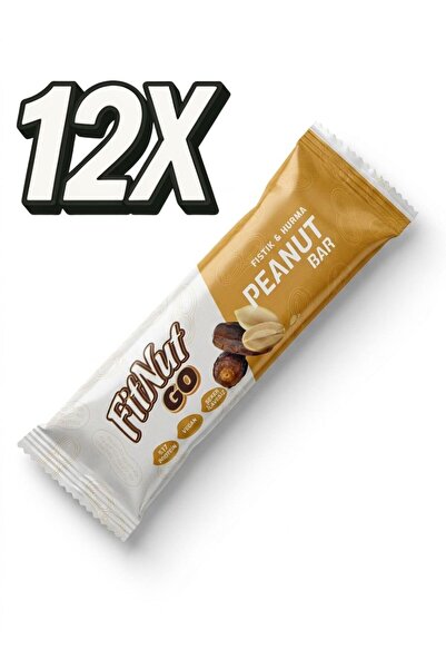 FitNut ألواح الفول السوداني - 12 قطعة × 30 جرام (ألواح الفول السوداني المائية)