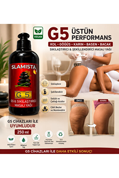 SLIMISTA G5 masaj yağı 3 Al 2 öde