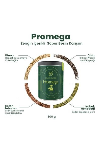 Bostan Baba Promega – Zengin İçerikli Süper Besin Karışımı – 300 g