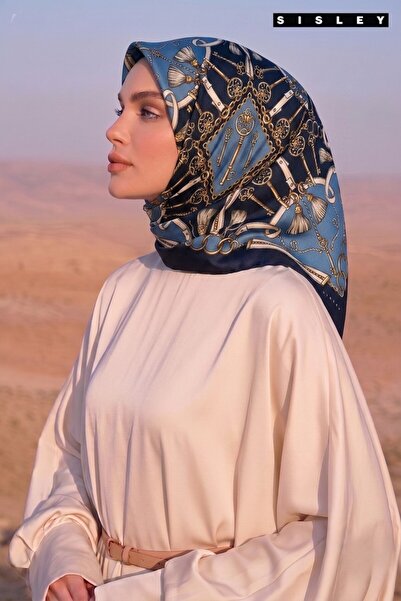 Sisley ELİSA DESENLİ EŞARP-2003-90*90