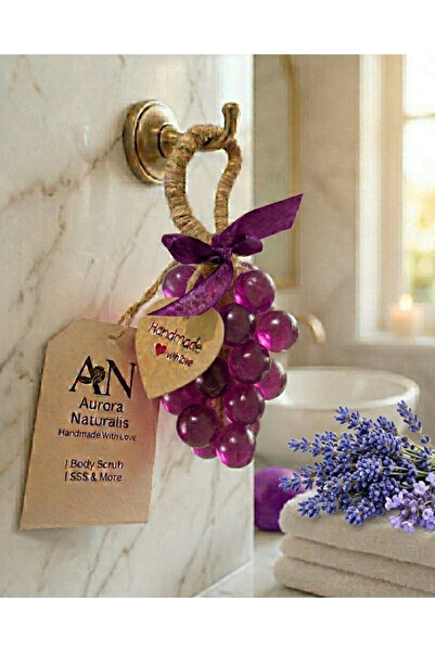 aurora naturalis Grape Soap Handmade Grape Soap With Lavander Fragrance | Pur...