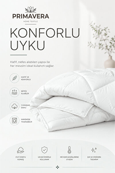 Primavera Home Çift Kişilik Antialerjik Microfiber Yorgan 195x215