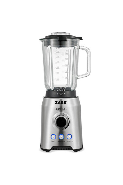 Zass Blender de masă ZSB 09, putere 1000W, capacitate 1,5L, cuțit din oțel in...
