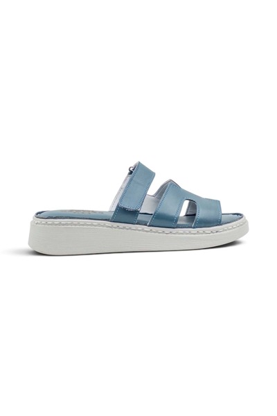 Shoes Papuci de damă MR WHITE ORTHOPEDY MODEL H din piele naturală cu bandă.
