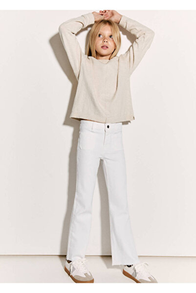 MANGO Kids Τζιν παντελόνι Flare
