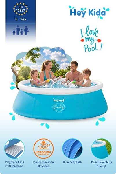 Heykida Swim Safe Hızlı Kurulum Havuzu 152x51cm