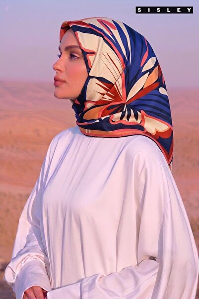 Sisley ELİSA DESENLİ EŞARP-2006-90*90