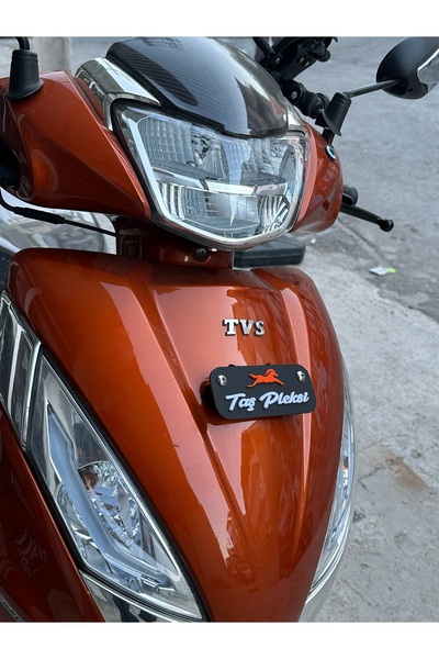 taş pleksi TVS JUPITER 125 UYUMLU KİŞİYE ÖZEL ÖN PLAKALIK