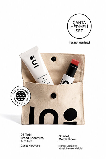 inobeauty Scarlet Stick Ruj & Allık 4,5 gr + Nemlendiri Güneş kremi SPF+ 50 0...