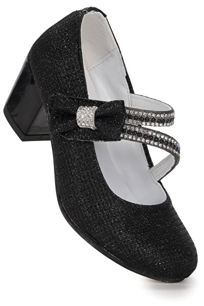 Kiko Kids Aisha Çupra Daily Girl's 4 cm Heeled Evening Dress Shoes