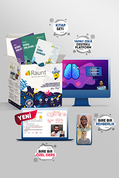 Raunt 10. Sınıf 2026 11. Sınıf Sayısal Paketi 11. Sınıf Sayısal Pro Paketi (D...