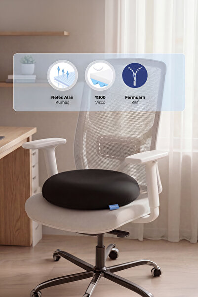 Simple. The Pillow Orthopedic Seat Ring Seat Cushion Coccyx Cushion Round Mem...