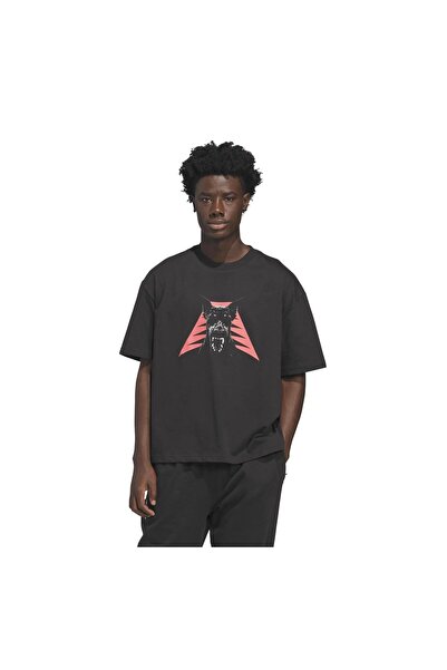 adidas JZ9447-E Anthony Edwards Dawg Tee Мъжка тениска Черен