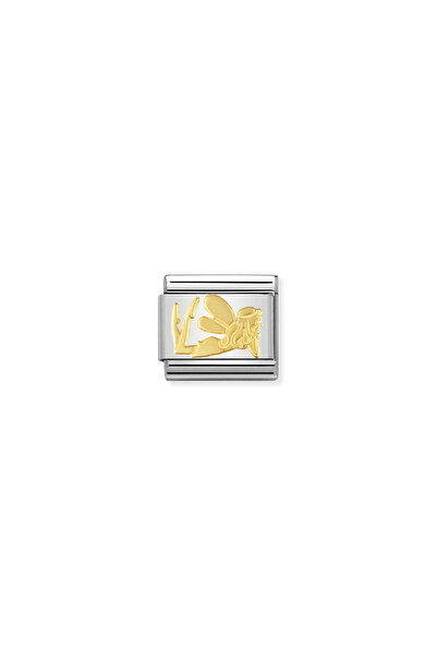 NOMİNATİON Composable Classic Symbols Steel And 18k Gold (11_flower Fairy)