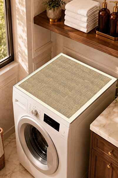 Getcarpet Washing Machine Dryer Cover Protection Pad Mat Non-Slip Washable
