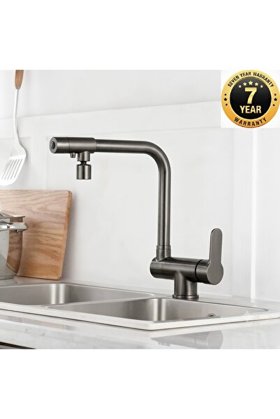 OEM Kitchen Window-Mounted Folding Sink Faucet with Water Purification Outlet...