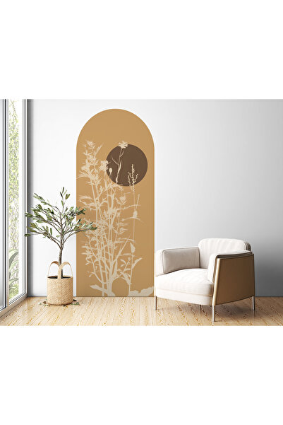 Carmen Boho Stil Oval Kesim Duvar Kağıdı - Kendinden Yapışkanlı Desenli Kemer...