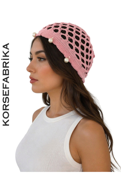 korsefabrika trend mood store Women's Bohemian Style Summer Perforated Beret ...
