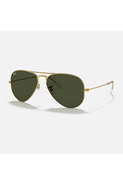 Ray-Ban Aviator Large Metal RB 3025 W3234 55 - Altın Unisex Güneş Gözlüğü