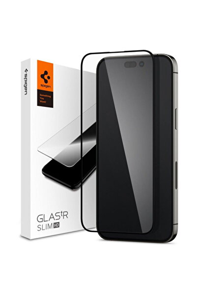 Spigen Folie Protectie Ecran FC Glass pentru Apple iPhone 14 Pro, Sticla secu...