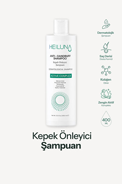 Heiluna Kepek Önleyici Şampuan Salisilik Asit ve Selenite Destekli 400 ml