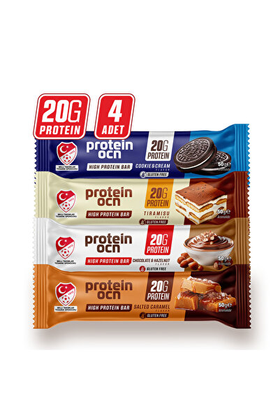 Proteinocean Protein Bar - Karma Kutu - 50g X 4 Adet