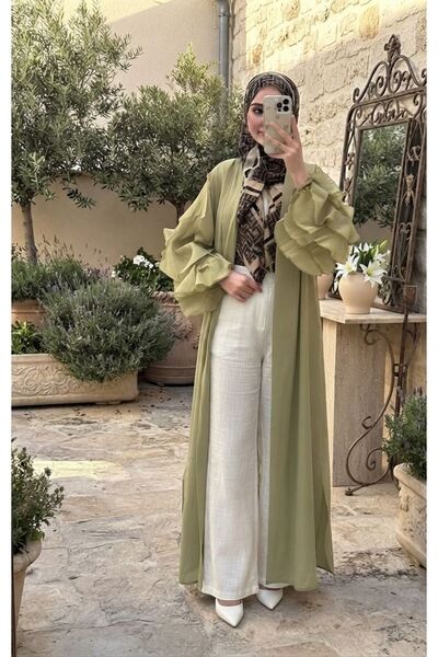 BelezaStore ABAYA VUAL KUMAŞ PREMIUM KALİTE YENİ SEZON
