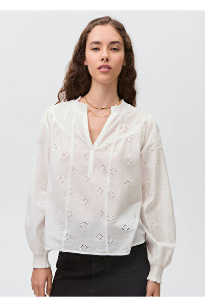 Mango Teen Bluza engleskog n Vezena