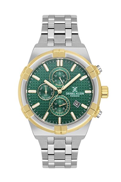 Daniel Klein Dk.3.10054-4 Exclusive Functions Active Steel Plated Metallic Co...