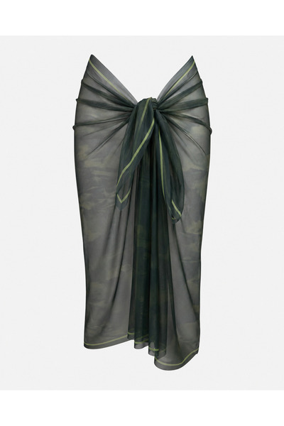 tarzınısec İç Gösterir Transparan Pareo - Gölgeli Zarafet Model 150x95 Cm