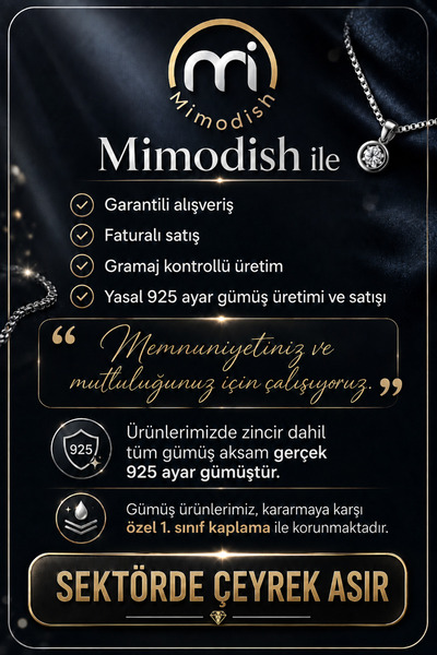 Mimodish 925 Ayar Gerçek Gümüş Özel Kalp Kolye Kız Arkadaşa Sevgiliye Hediye Kalp Temalı Kadın Gümüş Kolye