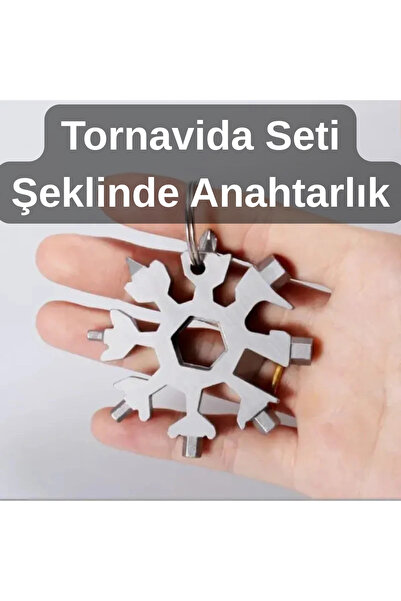 ilterish Tornavida Seti Anahtarlık - Gerçek Tornavida Seti 18'li - Kullanışlı...
