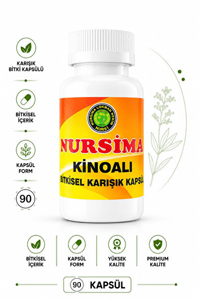 Nursima Kinoalı Bitkisel Karışık Kapsül – 60 Kapsül | Doğal Bitkisel Takviye ...