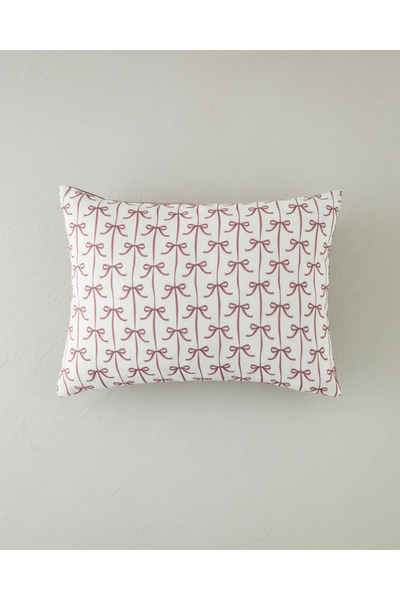 English Home Amaris Filled Throw Pillow 35X50 cm Red - Beige
