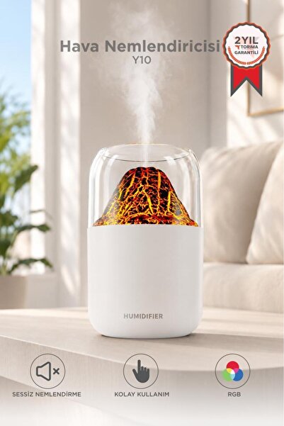 Torima Hava Nemlendirici Aroma Difüzör Renkli Işıklı Sessiz Masaüstü Hava Nem...