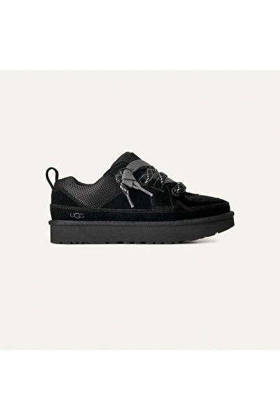 UGG Dámské / dívčí tenisky 1168890 W LO LOWMEL BLACK (ČERNÉ)